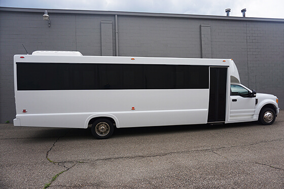 Limo bus rental in KC